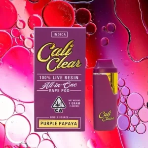 Purple Papaya 1G Live Resin All-In-One Vaporizer